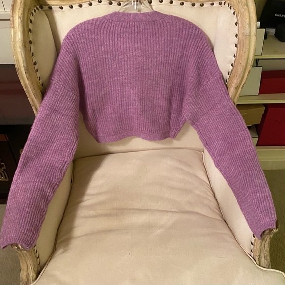 For Love And Lemons new cropped ribbed cardigan - Picture 12 of 12